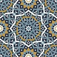 FOLK DIAMOND BASE MATT  - SIMPOLO-TILES- (  - TINY TILE MATT - 198x198 mm - 7.8inchX7.8inch )