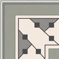 GARDEN GEO CORNER MATT - SIMPOLO-TILES- (  - TINY TILE MATT - 198x198 mm - 7.8inchX7.8inch )