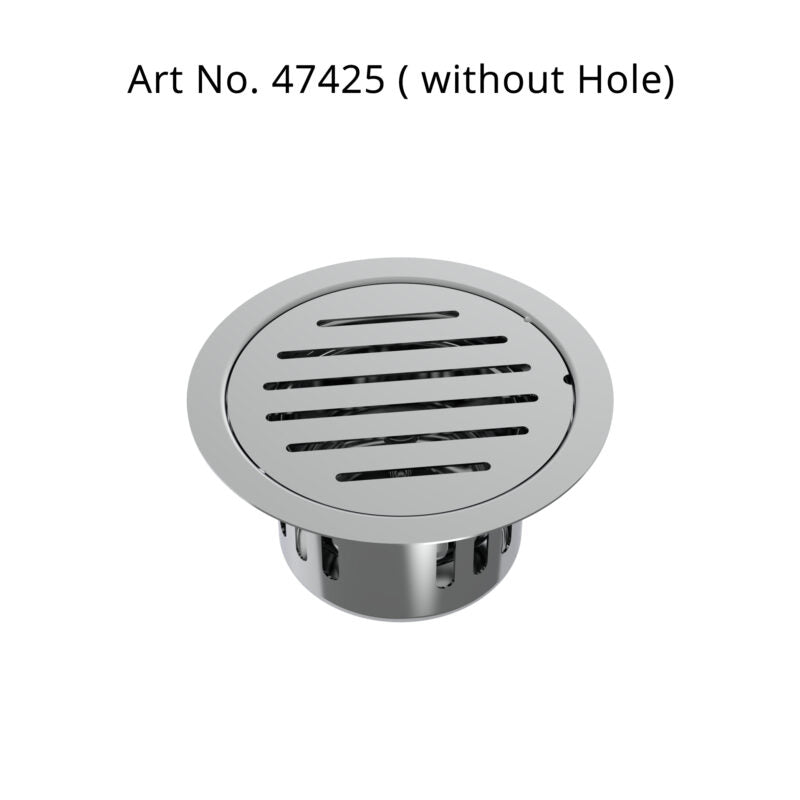 Viking Drain W/cockroach Trap Slotted/rud W/o, SS 304, view 1