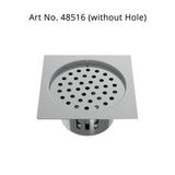 DRAIN W/COCKROACH TRAP SQUARE W/O HOLE - VIKING -  ( SS 304 -  - 125x125 mm - 5inchX5inch )