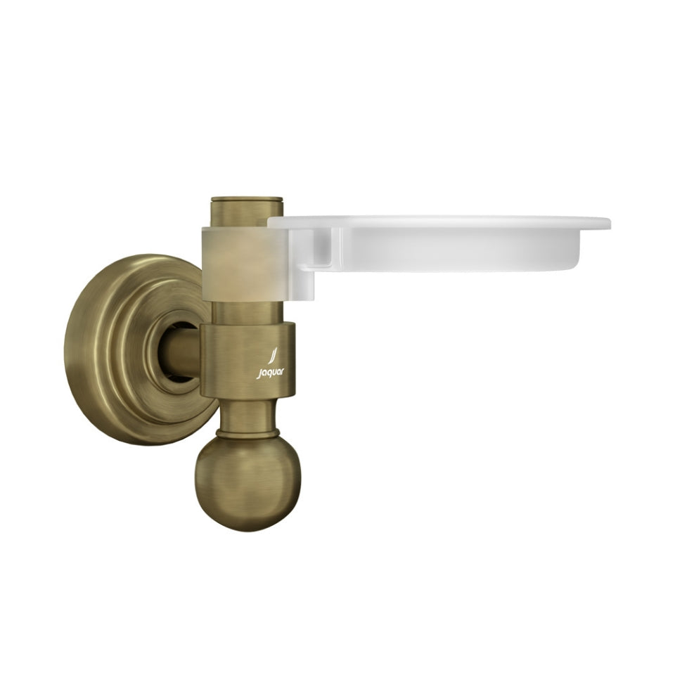 SOAP DISH(POLYURETHENE)- JAQUAR FAUCETS - ( ANTIQUE BRONZE - QUEENS ACC. - 0x0 mm - 0inchX0inch )