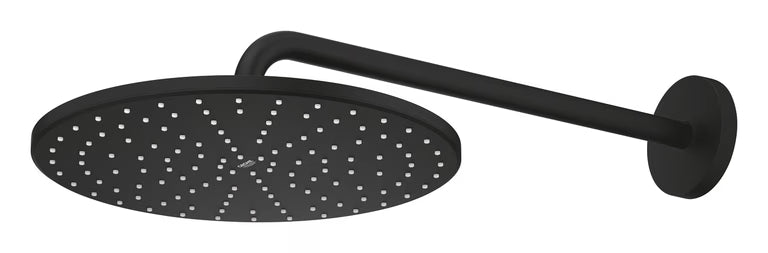 RAINSHOWER MONO 310 ROUND HEAD SHOWER SET 422 MM CEILING SHOWER ARM, 1 SPRAYS - GROHE -  ( PHANTOM BLACK - G5 - RAINSHOWER - 0x310 mm - 0inchX12.4inch )