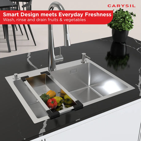 COLANDER VEGATABLE (560/610/780) - CARYSIL -  ( SS - ACCESSORIES - 0x0 mm - 0inchx0inch )