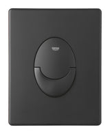 SKATE AIR FLUSH PLATE - GROHE -  ( PHANTOM BLACK - G3 - SKATE AIR  - 156x197 mm - 6.24inchX7.88inch )