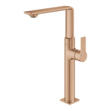 ALLURE ONE HANDLE BASIN MIXER W/PIPES XL-SIZE, WITHOUT POP-UP - GROHE - (BRUSHED WARM SUNSET - G5-ALLURE - 0x15 mm -  0inchX0.5inch)