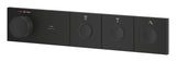 GROHTHERM AQUA TILES THERMOSTAT FOR CONCEALED INSTALLATION WITH 3 VALVES - GROHE -  ( PHANTOM BLACK - G5 - GROHTHERM AQUA TILES - 0x20 mm - 0inchX0.75inch )