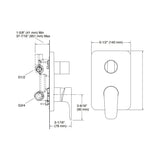 AQUA TURBO 360 TRIM + VALVE - KOHLER PREMIUM -  ( VIBRANT BRUSHED ROSE GOLD - PREMIUM - 0x0 mm - 0inchX0inch )