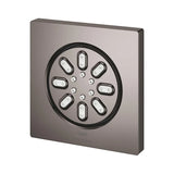 RAINSHOWER AQUA BODY SPRAY CUBE 2 SPRAY - GROHE -  ( HARD GRAPHITE - G5 - RAINSHOWER - 75x75 mm - 3inchX3inch )
