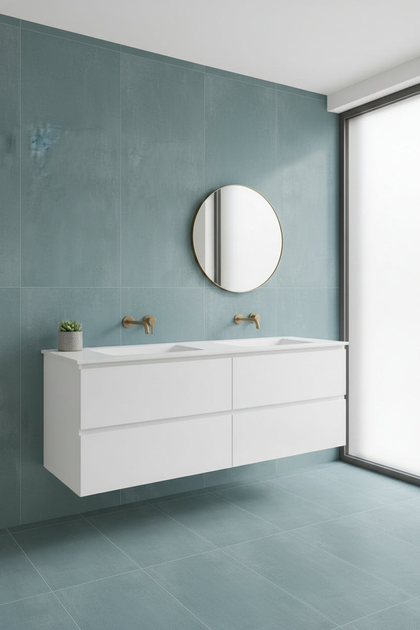 AREBIC AQUA - INDIAN TILES - ( - CRIST MATT BASE - 1200x600 mm - 48inchX24inch)