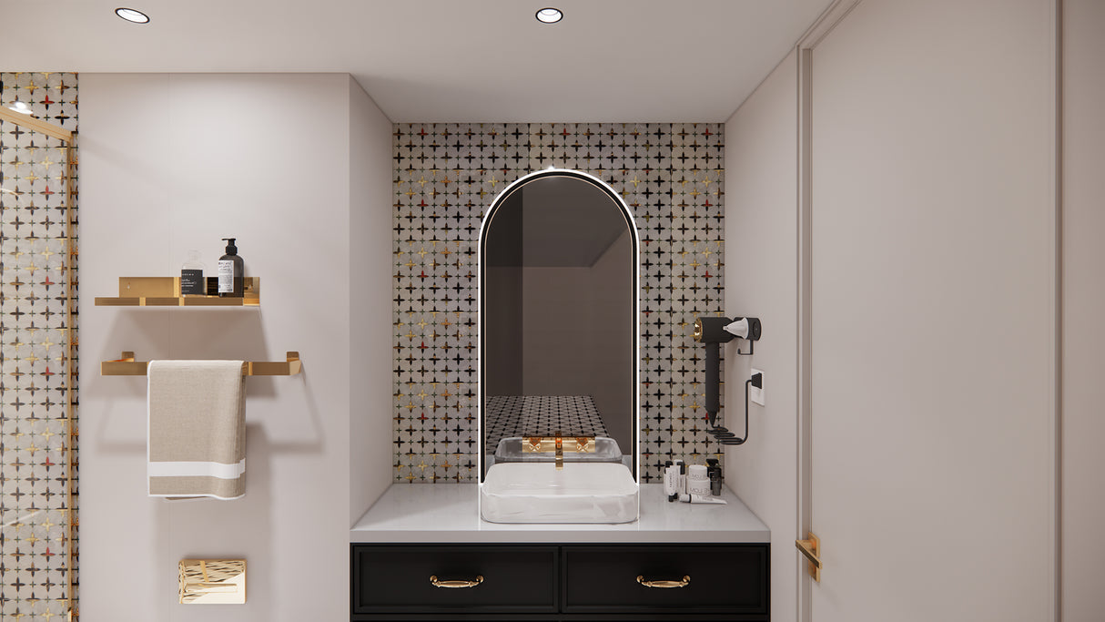 5022 GREEN & GOLD HL - CHINA TILES -  (  -  - 600x300 mm - 24inchX12inch )