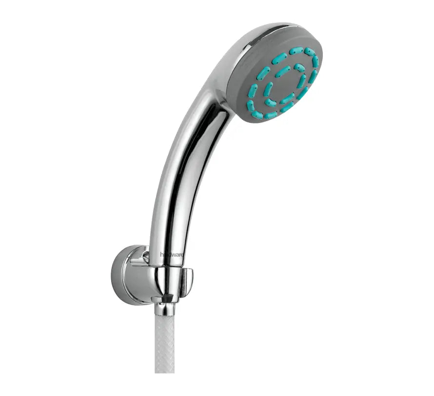 HAND SHOWER 1 FLOW R CLNG SYS 1 M PVC TUBE& W.HK - HINDWARE FAUCETS -  ( POLISHED CHROME - NEO CLASSIC SHOWERS - 0x0 mm - 0inchX0inch )