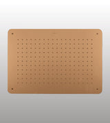 S/L FUN CONC CEILING MOUNTED SHOWER W/INSTAL KIT FOR FALSE CEILING - AQUANT -  ( BRUSHED ROSE GOLD -  - 480x330 mm  - 19.2inchX13.2inch )