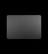 S/L FUN CONC CEILING MOUNTED SHOWER W/INSTAL KIT FOR FALSE CEILING - AQUANT -  ( GRAPHITE GREY -  - 480x330 mm  - 19.2inchX13.2inch )