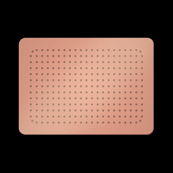 SS FALSE CEILING RAIN SHWR W/INST. KIT - AQUANT -  ( ROSE GOLD -  - 480x330 mm  - 19.2inchX13.2inch )