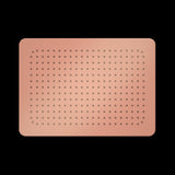 SS FALSE CEILING RAIN SHWR W/INST. KIT - AQUANT -  ( ROSE GOLD -  - 480x330 mm  - 19.2inchX13.2inch )
