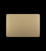 SS FALSE CEILING SHWR 2 FUN. W/INST. KIT - AQUANT -  ( BRUSHED GOLD -  - 480x330 mm  - 19.2inchX13.2inch )