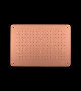 CONC CEILING MOUNTED SHOWER 2 FUN RAIN & MIST W/INSTAL KIT FOR FALSE CEILING - AQUANT -  ( BRUSHED ROSE GOLD -  - 580x480 mm - 23.2inchX19.2inch )