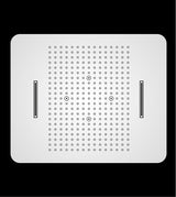 SS 3 FUNC. CEILING RAIN SHWR W/INST. KIT - AQUANT - ( CHROME - - 580x480 mm - 23inchX19inch )