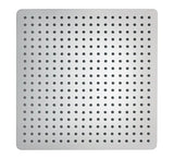 ULTRA THIN SS RAIN SHOWER 300 MM SQUARE - HINDWARE FAUCETS -  ( POLISHED CHROME - GEOMETRIC SHOWERS - 300x300 mm - 11.8inchx11.8inch )