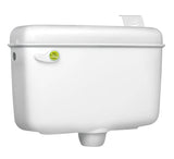 (PRUN) SLEEK ESSENCE PVC CISTERN SINGLE FLUSH - HINDWARE -  ( STAR WHITE -  - 0x0 mm - 0inchX0inch )