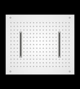 SS CEILING SHWR 2FUNC(RAIN+W.FALL)W/KIT - AQUANT -  ( CHROME -  - 530x430 mm - 21inchX17inch )