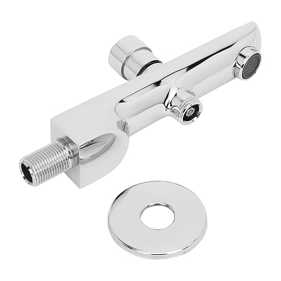 BATH TUB SPOUT WITH TIP-TON - HINDWARE FAUCETS -  ( POLISHED CHROME - FLUID-URBAN - 0x15 mm - 0inchX0.6inch )