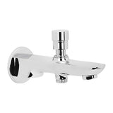 BATH TUB SPOUT WITH TIP-TON - HINDWARE FAUCETS -  ( POLISHED CHROME - FLUID-URBAN - 0x15 mm - 0inchX0.6inch )