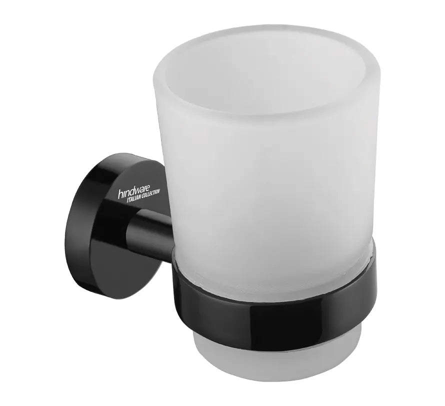TUMBLER HOLDER - HINDWARE FAUCETS -  ( BLACK - ACCESSORIES-HUES - 0x0 mm - 0inchx0inch )