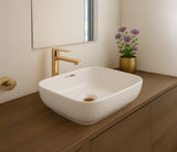 WASH BASIN TABLE TOP MARINA - HINDWARE -  ( STAR WHITE - MARINA - 450x400 mm - 18inchX16inch )