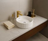 WASH BASIN TABLE TOP RENE - HINDWARE -  ( STAR WHITE - RENE - 455x455 mm - 18.2inchX18.2inch )