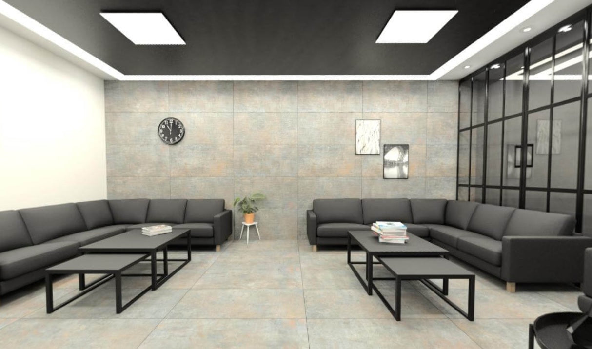 IRON NAVY MATT STRONG-X - SIMPOLO-TILES- (  - IMPATTO MATT - 1198x598 mm - 48inchX24inch )