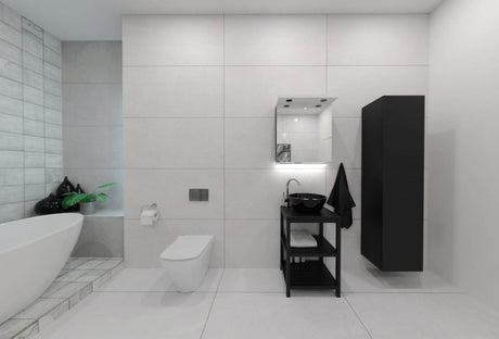 HORIZON DACITE SILVER MATT TEXTURE - SIMPOLO-TILES- (  - IMPATTO MATT - 1198x598 mm - 48inchX24inch )