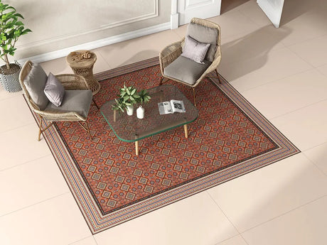 ETHNIC TERRA BASE MATT - SIMPOLO-TILES- (  - TINY TILE MATT - 198x198 mm - 7.8inchX7.8inch )