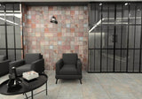 TRIVIA NAVY  MATT  - SIMPOLO-TILES- (  - TINY TILE MATT - 198x198 mm - 7.8inchX7.8inch )