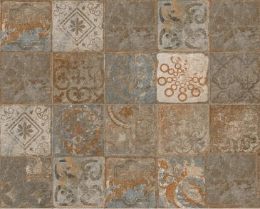 ANTIQUE FUSE  MATT - SIMPOLO-TILES- (  - TINY TILE MATT - 198x198 mm - 7.8inchX7.8inch )