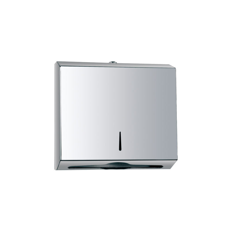 DISPENSER FOR PAPER TOWEL - VIKING -  ( POLISHED - SS 304 - 283x101 mm - 11.3inchx4inch )