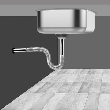 TRAP PIPE S.S - VIKING -  ( CHR -  - 0x32 mm - 0inchX1.25inch )