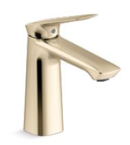 ENGAGE T/M SINGLE CONTROL LAV FAUCET WITH BRAIDED PIPE - KOHLER PREMIUM -  ( VIBRANT FRENCH GOLD - PREMIUM - 0x15 mm - 0inchX0.5inch )