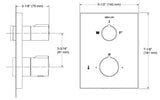 AUTOSENSE TH REC B&S UNIVERSAL TRIM - KOHLER PREMIUM -  ( FRENCH GOLD - PREMIUM - 0x0 mm - 0inchX0inch )