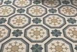 HOLY GARDENIA HL - DESIGNER TILES -  (  - 3RD FRD GLD & SILVR EDITN VITR.TILE - 300x300 mm - 12inchX12inch )