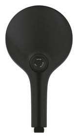RAINSHOWER SMARTACTIVE 130 HAND SHOWER 3 SPRAYS W/O HOSE - GROHE -  ( PHANTOM BLACK - G5 - RAINSHOWER - 0x15 mm - 0inchX0.5inch )