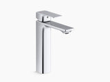 HONE-SL BASIN MIXER TALL W/PIPES - KOHLER PREMIUM -  ( POLISHED CHROME - PREMIUM - 0x15 mm - 0inchX0.5inch )