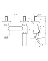 SINGLE LEVER BATH MIXER (WM)- ARTIZE FAUCET -  ( CHROME - SIGNAC - 0x15 mm - 0inchX0.5inch )