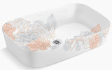 MODERNLIFE EDGE TM RECTANGULAR TABLE-TOP WASH BASIN WITHOUT OVERFLOW - KOHLER LUXURY -  ( ROSE GOLD / FRENCH GOLD - LUXURY - 600x400 mm - 24inchX16inch )