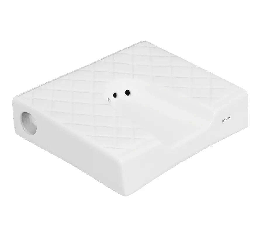 URINAL SQUATING - SMALL - HINDWARE -  ( STAR WHITE -  - 450x350 mm - 18inchX14inch )