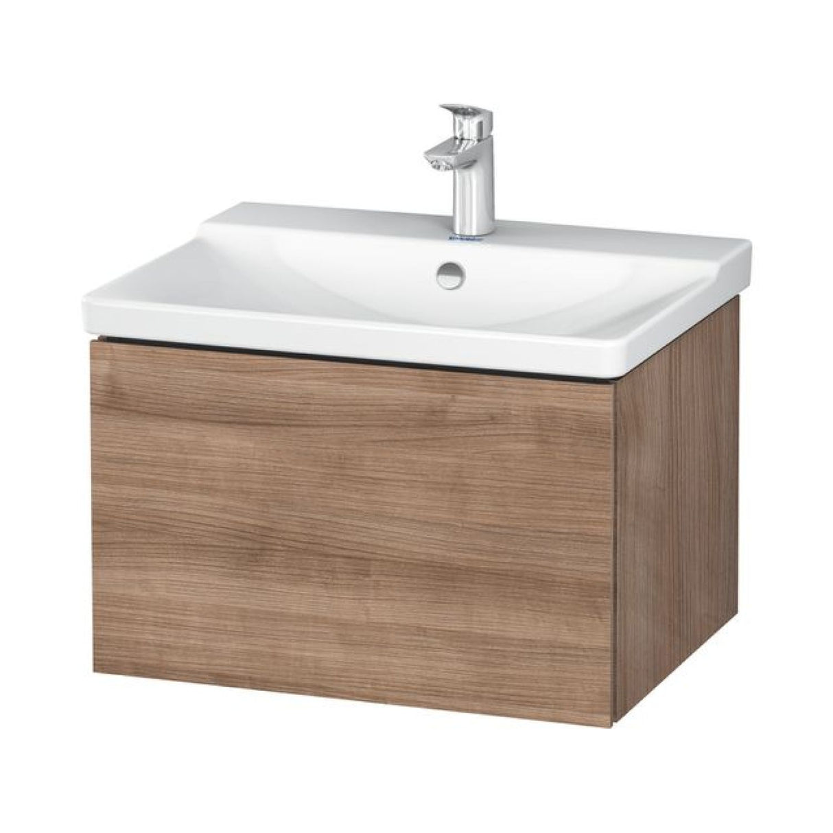 VANITY UNIT FOR ME BY STARCK W/B - DURAVIT -  ( TICINO CHERRY TREE - L-CUBE - 620x481 mm - 24.5inchX19inch )