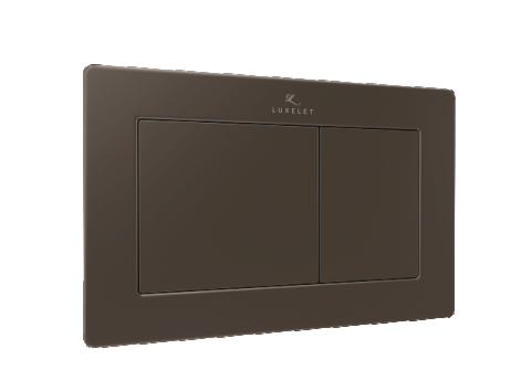 FLUSH PLATES - LUXELET -  ( BLACK GRAPHITE - FLUSH PLATE - 0x0 mm - 0inchX0inch )