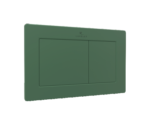 FLUSH PLATES - LUXELET -  ( FOREST GREEN - FLUSH PLATE - 0x0 mm - 0inchX0inch )