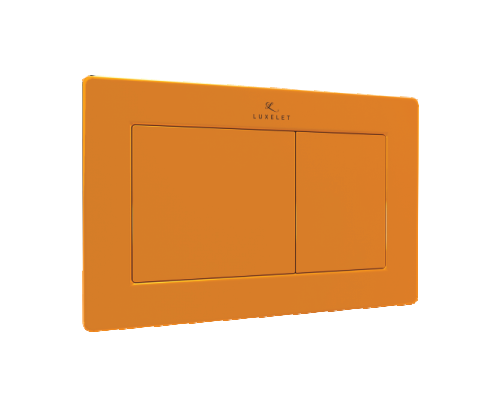 FLUSH PLATES - LUXELET -  ( ORANGE - FLUSH PLATE - 0x0 mm - 0inchX0inch )