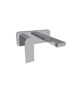 EXPOSED PART OF SINGLE LEVER WALL MOUNTED BASIN MIXER - LUXELET -  ( CHROME - FANGO - 0x0 mm - 0inchX0inch )